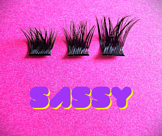 Purple Pixie Lash Sassy Black